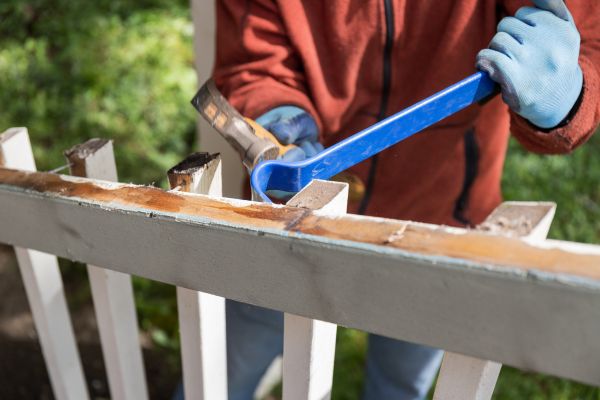 Deck Railing Replacement in Woodinville
