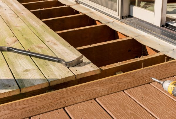 Old Deck Repair in Woodinville