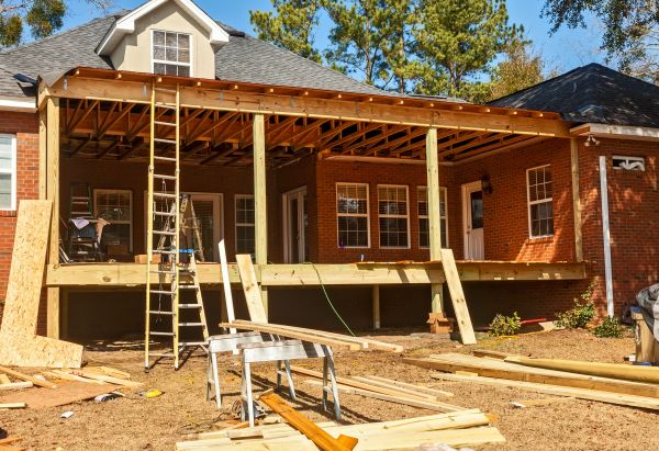 Sagging Deck Repair in Woodinville