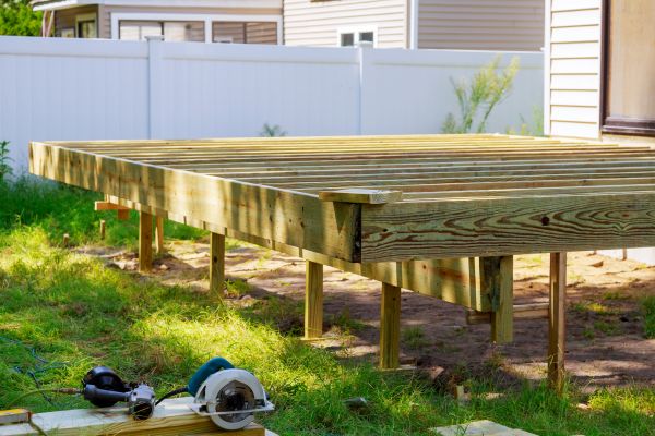 Elevated Deck Installation in Woodinville