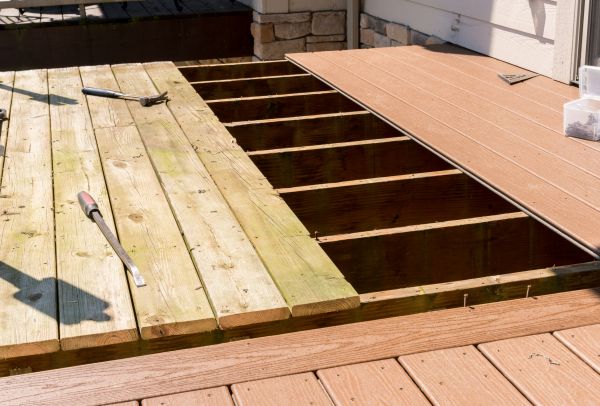 Deck Floor Replacement in Woodinville