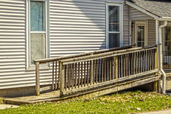 Porch Ramp Construction in Woodinville