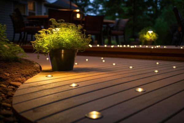 Ground Level Deck Construction in Woodinville
